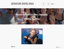 Tablet Screenshot of adventuredivers.com.mx